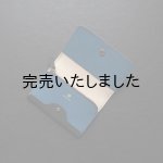 画像: POSTALCO(ポスタルコ) ミニウォレット クロスグレインレザー コバルトブルー