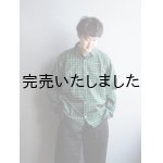 画像: POSTALCO(ポスタルコ) Free Arm Shirts 01-フリーアームシャツ- プラッド パイングリーン