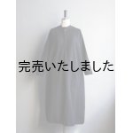 画像: jujudhau(ズーズーダウ) P.O.DRESS-プルオーバードレス- ウールコットンブラック