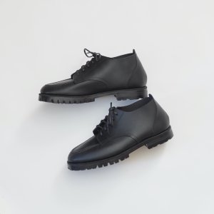 画像1: STYLE CRAFT(スタイルクラフト) MID MOCA BLACK(OIL FACE) vibram SOLE