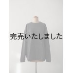 画像: Style Craft Wardrobe(スタイルクラフトワードローブ) T-SWEATER(WOOL RIB) グレー