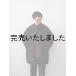 画像: Style Craft Wardrobe(スタイルクラフトワードローブ) COAT #18 コットンシルク BLACK