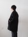 画像2: Style Craft Wardrobe(スタイルクラフトワードローブ) COAT #18 コットンシルク BLACK