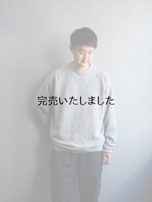 画像1: Style Craft Wardrobe(スタイルクラフトワードローブ) T-SWEATER #2 TOP GRAY 吊り裏毛