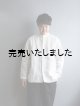 画像: Style Craft Wardrobe(スタイルクラフトワードローブ) SHIRTS #4 リネンホワイト