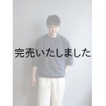 画像: 【再入荷】Style Craft Wardrobe(スタイルクラフトワードローブ) T-SWEATER 1/2 ダークネイビー