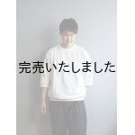 画像: 【再入荷】Style Craft Wardrobe(スタイルクラフトワードローブ) T-SWEATER 1/2 オフホワイト