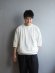 画像1: 【再入荷】Style Craft Wardrobe(スタイルクラフトワードローブ) T-SWEATER 1/2 オフホワイト