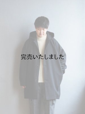 画像1: Style Craft Wardrobe(スタイルクラフトワードローブ) COAT #24 ブラック