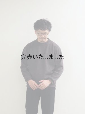 画像1: Style Craft Wardrobe(スタイルクラフトワードローブ) T-SWEATER(WOOL RIB) ウォルナット