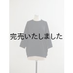 画像: Style Craft Wardrobe(スタイルクラフトワードローブ) T-SWEATER#2 RAGLAN supima 120/2 BLACK
