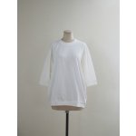 画像: Style Craft Wardrobe(スタイルクラフトワードローブ) T-SWEATER 1/2 dry 天竺 OFF WHITE