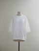 画像: Style Craft Wardrobe(スタイルクラフトワードローブ) T-SWEATER 1/2 dry 天竺 OFF WHITE