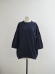 画像: Style Craft Wardrobe(スタイルクラフトワードローブ) T-SWEATER 1/2 dry 天竺 DARK NAVY