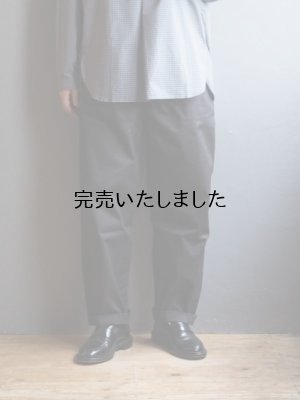 画像1: Style Craft Wardrobe(スタイルクラフトワードローブ) PANTS #7 cotton twill B.グレー