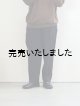 画像: 【再入荷】Style Craft Wardrobe(スタイルクラフトワードローブ) PANTS #7 organic cotton twill ブラック