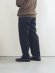 画像2: 【再入荷】Style Craft Wardrobe(スタイルクラフトワードローブ) PANTS #7 organic cotton twill ブラック