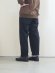 画像13: 【再入荷】Style Craft Wardrobe(スタイルクラフトワードローブ) PANTS #7 organic cotton twill ブラック