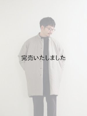 画像1: Style Craft Wardrobe(スタイルクラフトワードローブ) WADDED COAT SAND