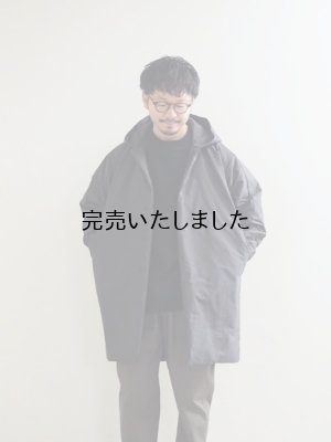 画像1: Style Craft Wardrobe(スタイルクラフトワードローブ) WADDED HOODED COAT ブラウングレー