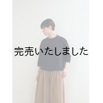 画像: Style Craft Wardrobe(スタイルクラフトワードローブ) T-SWEATER 1/2 ドライ天竺 ブラック