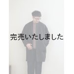 画像: Style Craft Wardrobe(スタイルクラフトワードローブ) COAT #23 linen cotton serge INK