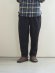 画像5: Style Craft Wardrobe(スタイルクラフトワードローブ) PANTS #9 cotton linen typewriter BLACK