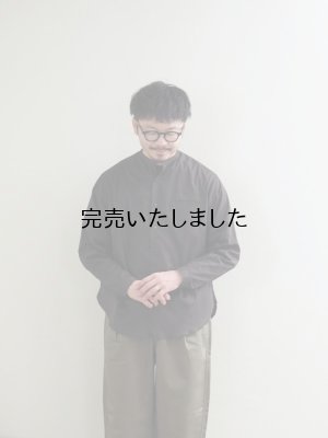 画像1: Style Craft Wardrobe(スタイルクラフトワードローブ) SHIRTS #2 organic lawn C.BROWN