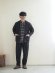 画像17: Style Craft Wardrobe(スタイルクラフトワードローブ) PANTS #9 cotton linen typewriter BLACK