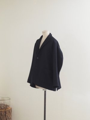 画像5: Style Craft Wardrobe(スタイルクラフトワードローブ) HALF JACKET(Back Beaver) ブラック