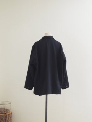 画像6: Style Craft Wardrobe(スタイルクラフトワードローブ) HALF JACKET(Back Beaver) ブラック