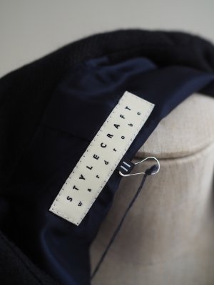 画像15: Style Craft Wardrobe(スタイルクラフトワードローブ) HALF JACKET(Back Beaver) ブラック