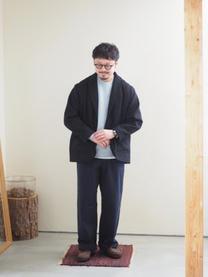 画像17: Style Craft Wardrobe(スタイルクラフトワードローブ) HALF JACKET(Back Beaver) ブラック