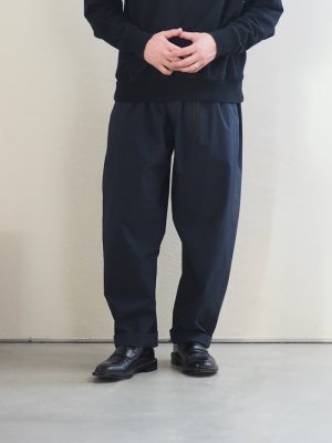 画像1: Style Craft Wardrobe(スタイルクラフトワードローブ) PANTS #10 cotton typewriter DEEP NAVY