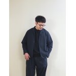 画像: Style Craft Wardrobe(スタイルクラフトワードローブ) SHIRCKET cotton typewriter DEEP NAVY