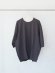 画像2: Style Craft Wardrobe(スタイルクラフトワードローブ) T-SWEATER 1/2 鹿子 GRAY