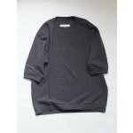 画像: Style Craft Wardrobe(スタイルクラフトワードローブ) T-SWEATER 1/2 鹿子 GRAY