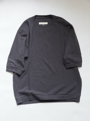 画像1: Style Craft Wardrobe(スタイルクラフトワードローブ) T-SWEATER 1/2 鹿子 GRAY