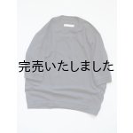 画像: Style Craft Wardrobe(スタイルクラフトワードローブ) T-SWEATER 1/2 鹿子 GRAY
