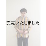 画像: weac.(ウィーク) BIGMAN-ビッグシャツ- イエローチェック