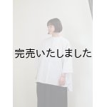 画像: Yarmo(ヤーモ) Oversized Half Sleeve Shirt-オーバーサイズハーフスリーブシャツ-レイニーグレー