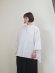画像1: Yarmo(ヤーモ) Oversized Half Sleeve Shirt-オーバーサイズハーフスリーブシャツ-レイニーグレー